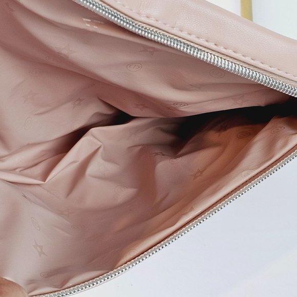 Dior Beaute, Christian Dior Pink Beaded Clutch Make-up Bag Handbag, NWOT - Picture 11 of 12